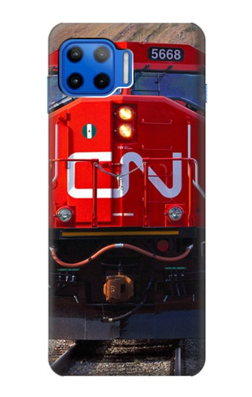 S2774 Train Canadian National Railway Case Cover Custodia per Motorola Moto G 5G Plus