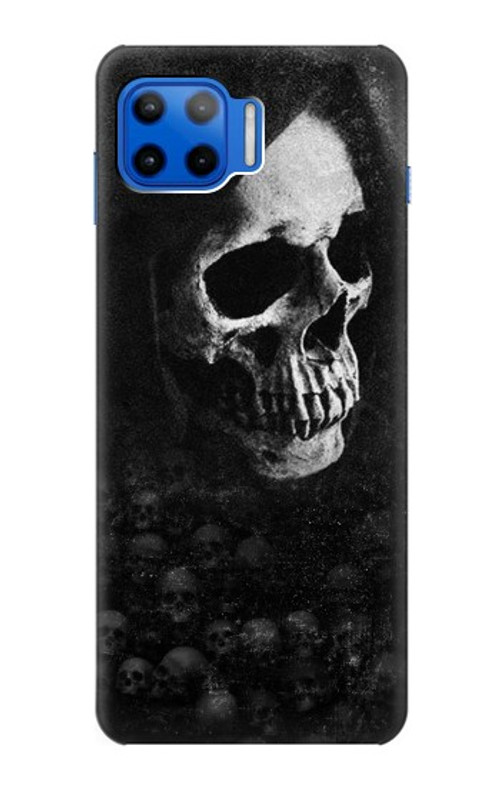S3333 Death Skull Grim Reaper Case Cover Custodia per Motorola Moto G 5G Plus