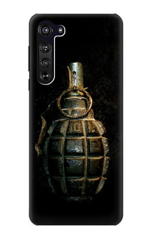 S0881 Hand Grenade Case Cover Custodia per Motorola Edge