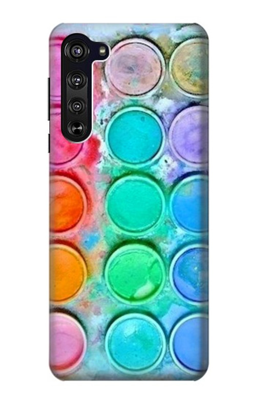 S3235 Watercolor Mixing Case Cover Custodia per Motorola Edge