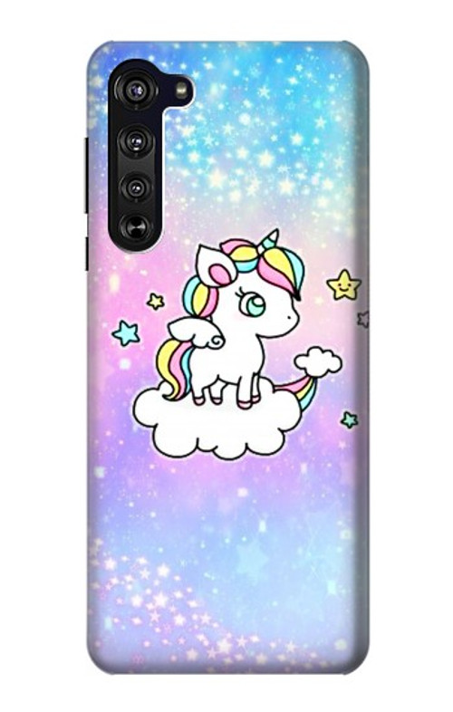 S3256 Cute Unicorn Cartoon Case Cover Custodia per Motorola Edge