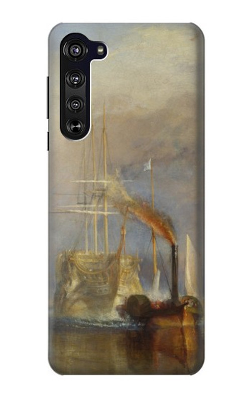 S3338 J. M. W. Turner The Fighting Temeraire Case Cover Custodia per Motorola Edge