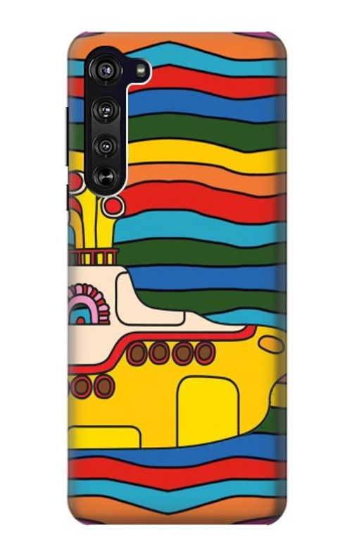 S3599 Hippie Submarine Case Cover Custodia per Motorola Edge