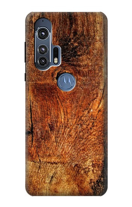 S1140 Wood Skin Graphic Case Cover Custodia per Motorola Edge+