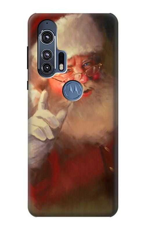 S1144 Xmas Santa Claus Case Cover Custodia per Motorola Edge+