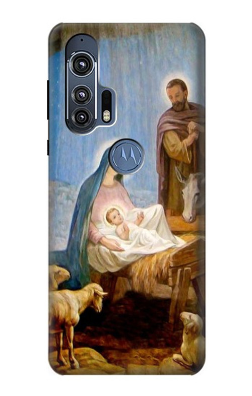 S2276 The Nativity Case Cover Custodia per Motorola Edge+