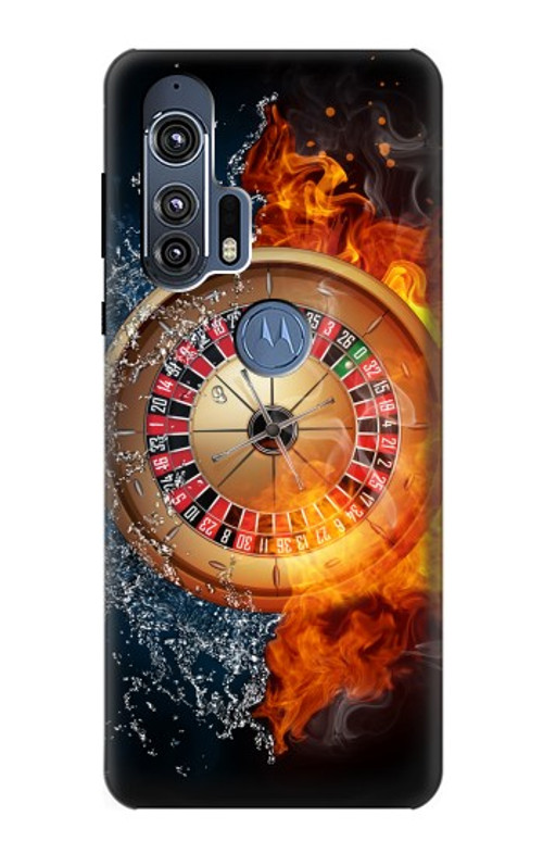 S2289 Roulette Casino Gamble Case Cover Custodia per Motorola Edge+ S2289 Roulette Casino Gamble Case Cover Custodia per Motorola Edge+