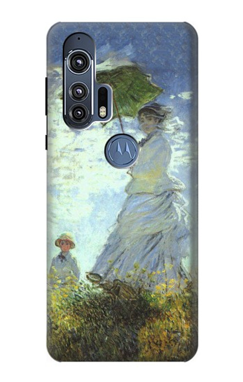 S2415 Claude Monet Woman with a Parasol Case Cover Custodia per Motorola Edge+