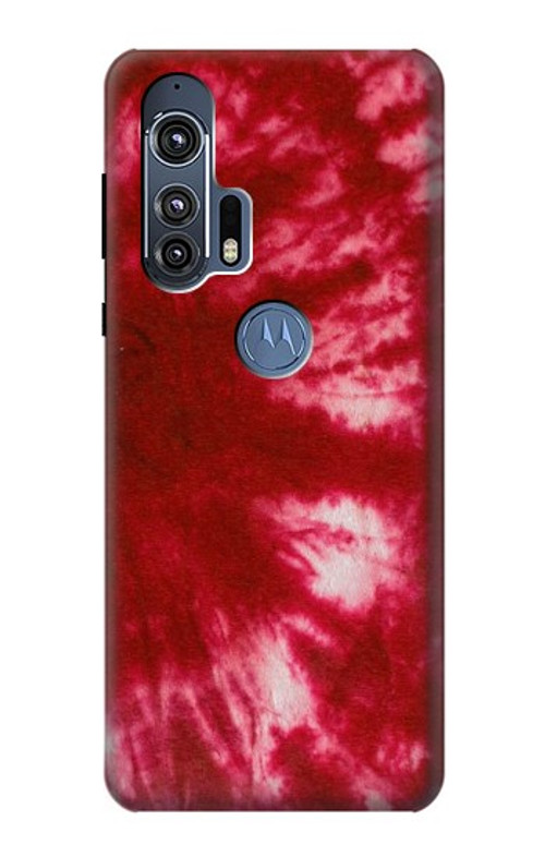 S2480 Tie Dye Red Case Cover Custodia per Motorola Edge+