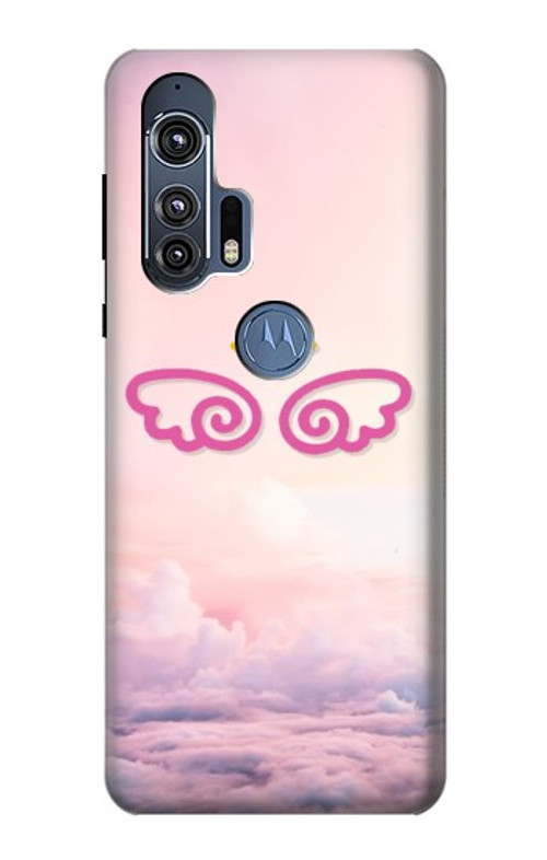 S2514 Cute Angel Wings Case Cover Custodia per Motorola Edge+
