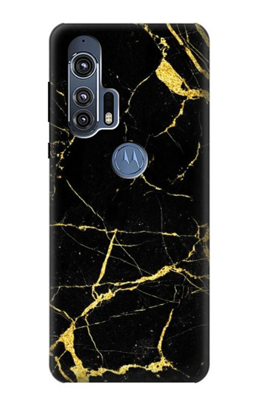 S2896 Gold Marble Graphic Printed Case Cover Custodia per Motorola Edge+