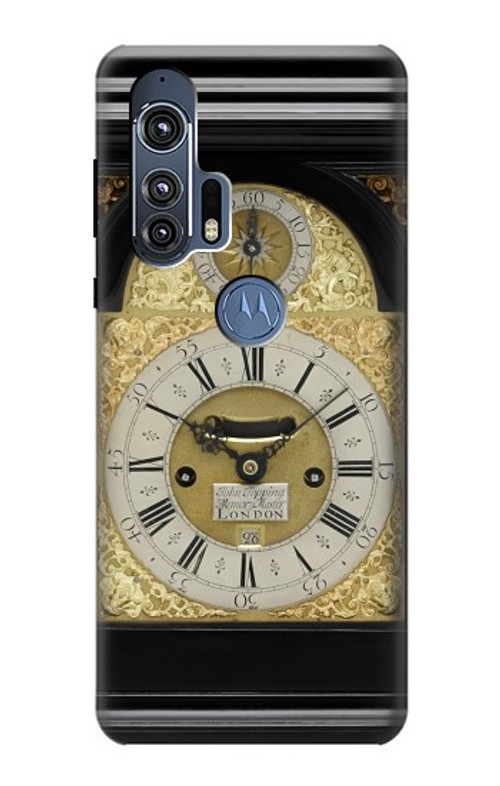 S3144 Antique Bracket Clock Case Cover Custodia per Motorola Edge+