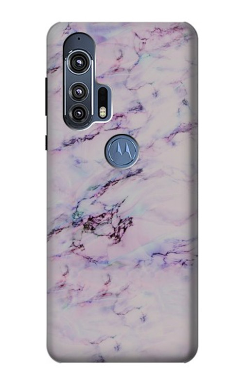 S3215 Seamless Pink Marble Case Cover Custodia per Motorola Edge+