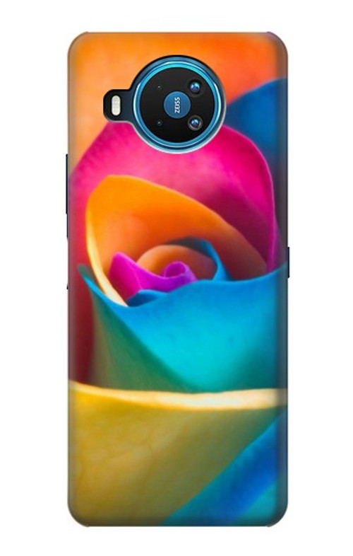 S1671 Rainbow Colorful Rose Case Cover Custodia per Nokia 8.3 5G