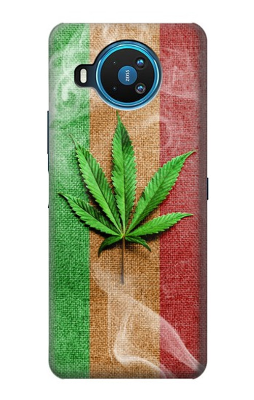 S2109 Marijuana Rasta Flag Case Cover Custodia per Nokia 8.3 5G