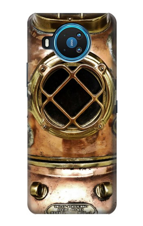 S2412 Vintage Deep Sea Diving Helmet Case Cover Custodia per Nokia 8.3 5G