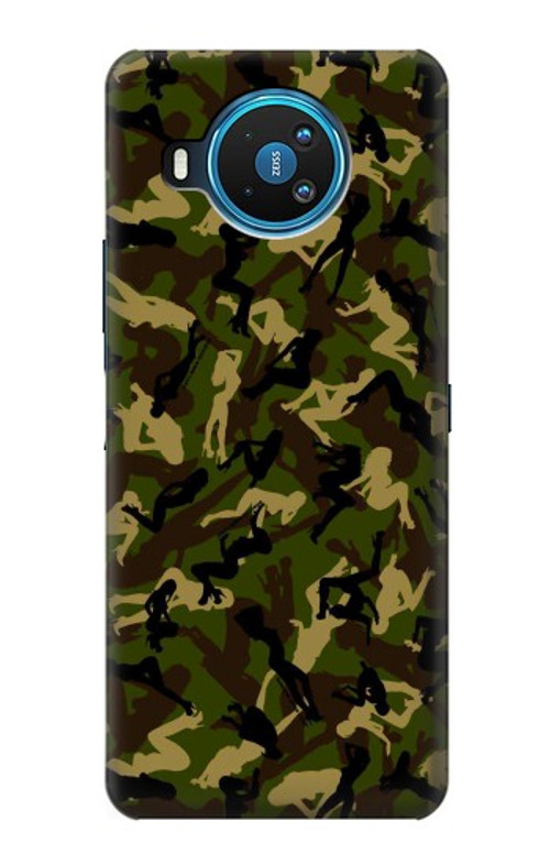 S3356 Sexy Girls Camo Camouflage Case Cover Custodia per Nokia 8.3 5G