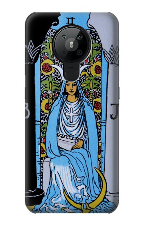 S2764 High Priestess Tarot Card Case Cover Custodia per Nokia 5.3 S2764 High Priestess Tarot Card Case Cover Custodia per Nokia 5.3