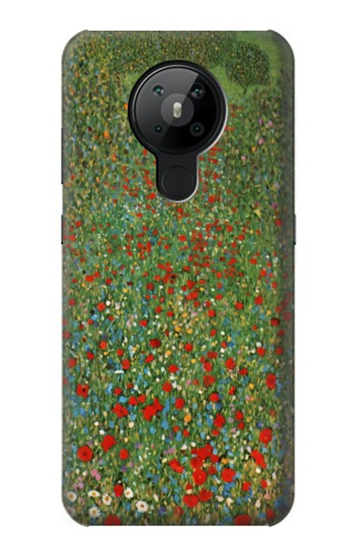 S2872 Gustav Klimt Poppy Field Case Cover Custodia per Nokia 5.3