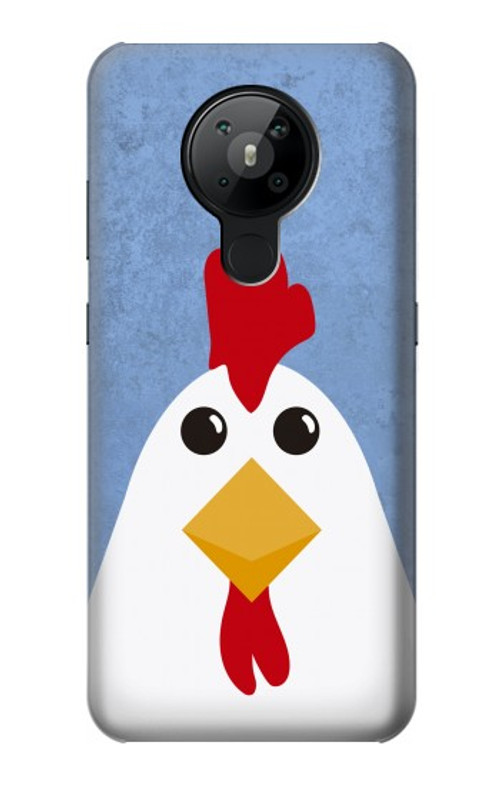 S3254 Chicken Cartoon Case Cover Custodia per Nokia 5.3 S3254 Chicken Cartoon Case Cover Custodia per Nokia 5.3
