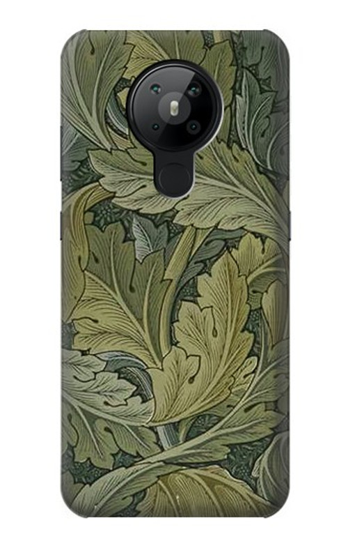 S3790 William Morris Acanthus Leaves Case Cover Custodia per Nokia 5.3