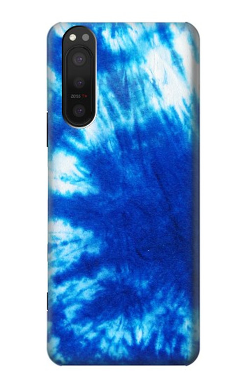 S1869 Tie Dye Blue Case Cover Custodia per Sony Xperia 5 II