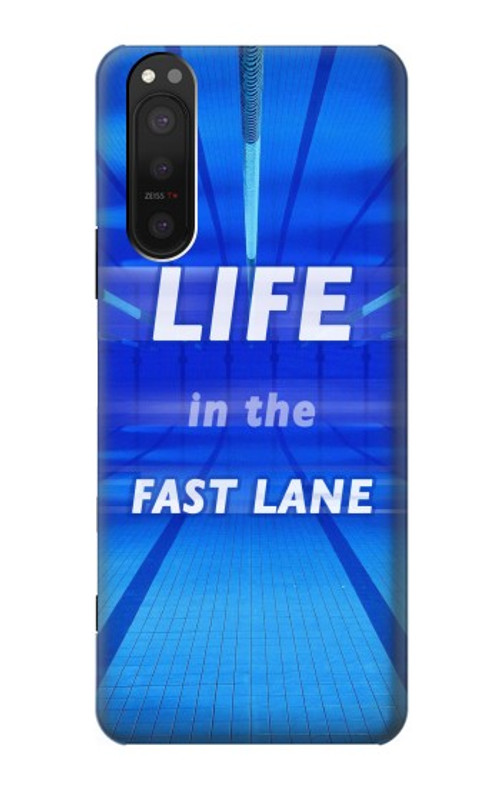 S3136 Life in the Fast Lane Swimming Pool Case Cover Custodia per Sony Xperia 5 II