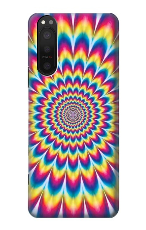 S3162 Colorful Psychedelic Case Cover Custodia per Sony Xperia 5 II