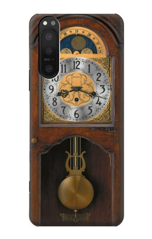 S3173 Grandfather Clock Antique Wall Clock Case Cover Custodia per Sony Xperia 5 II