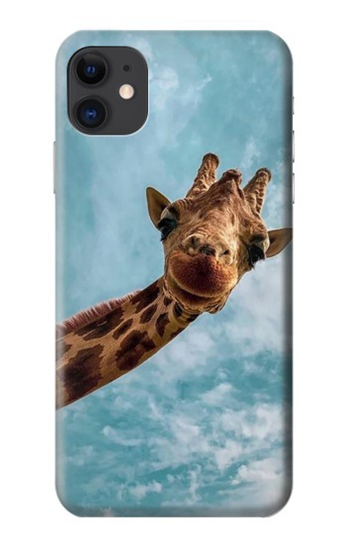 S3680 Cute Smile Giraffe Case Cover Custodia per iPhone 11