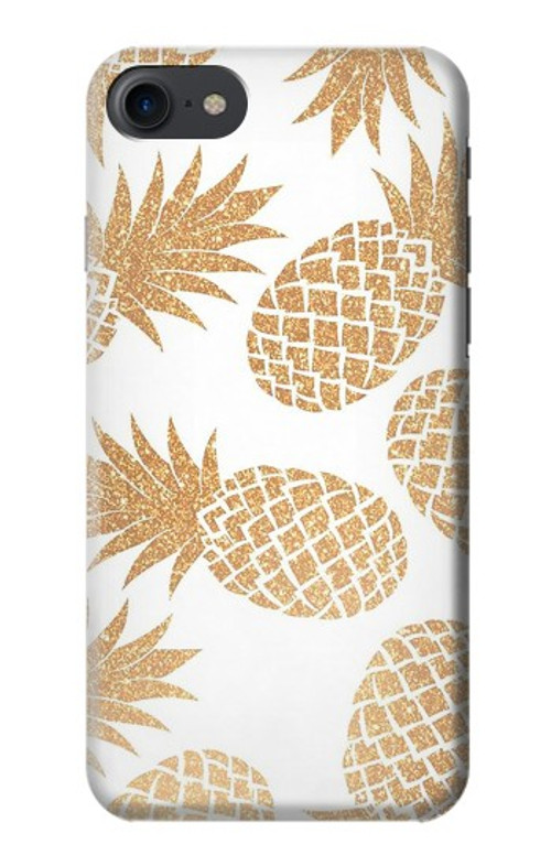 S3718 Seamless Pineapple Case Cover Custodia per iPhone 7, iPhone 8, iPhone SE (2020) (2022)