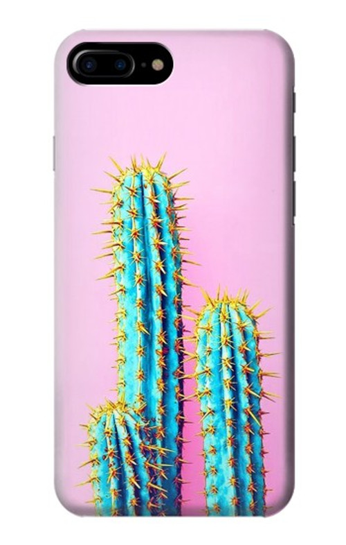 S3673 Cactus Case Cover Custodia per iPhone 7 Plus, iPhone 8 Plus