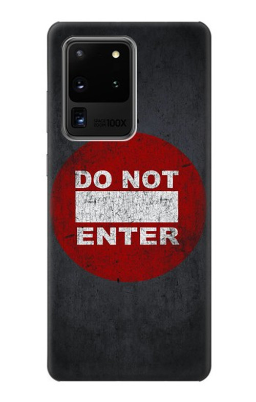 S3683 Do Not Enter Case Cover Custodia per Samsung Galaxy S20 Ultra