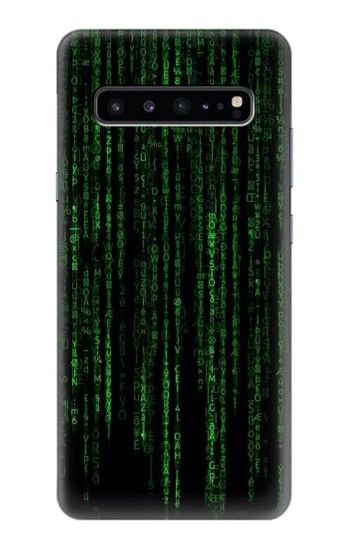S3668 Binary Code Case Cover Custodia per Samsung Galaxy S10 5G