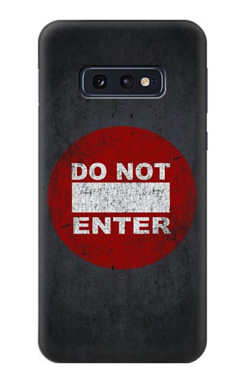 S3683 Do Not Enter Case Cover Custodia per Samsung Galaxy S10e