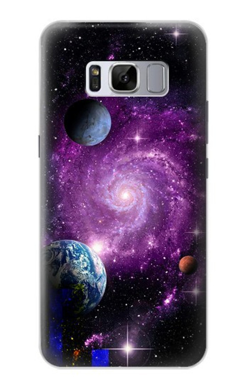 S3689 Galaxy Outer Space Planet Case Cover Custodia per Samsung Galaxy S8