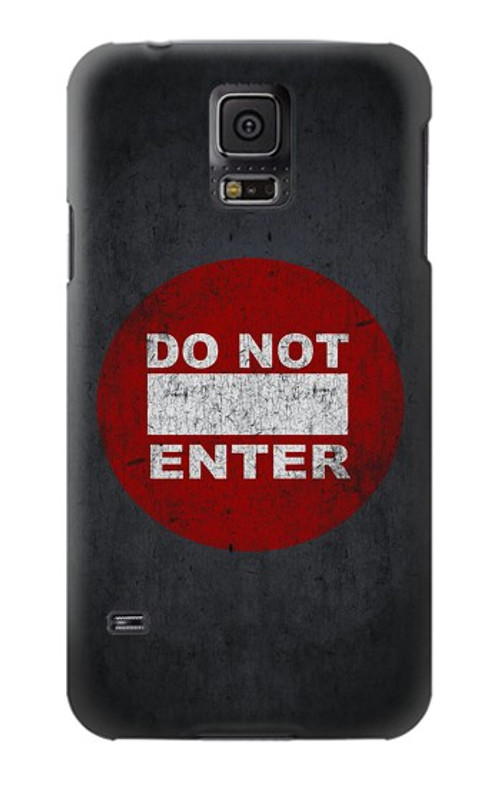 S3683 Do Not Enter Case Cover Custodia per Samsung Galaxy S5