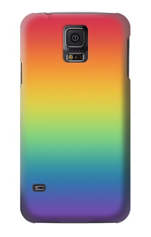 S3698 LGBT Gradient Pride Flag Case Cover Custodia per Samsung Galaxy S5