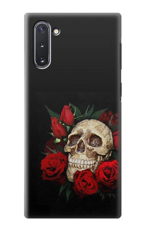 S3753 Dark Gothic Goth Skull Roses Case Cover Custodia per Samsung Galaxy Note 10