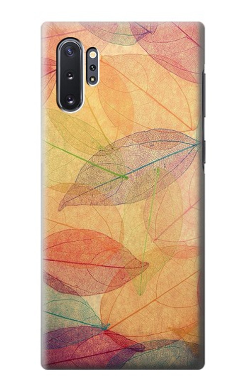 S3686 Fall Season Leaf Autumn Case Cover Custodia per Samsung Galaxy Note 10 Plus