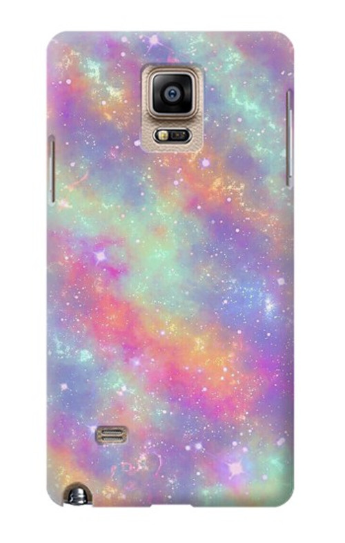 S3706 Pastel Rainbow Galaxy Pink Sky Case Cover Custodia per Samsung Galaxy Note 4