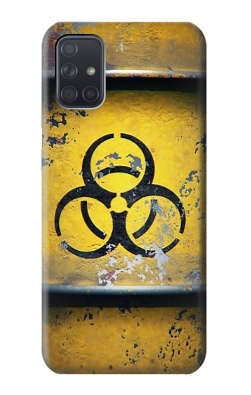 S3669 Biological Hazard Tank Graphic Case Cover Custodia per Samsung Galaxy A71 5G
