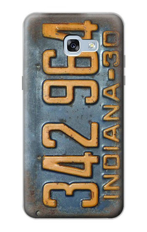 S3750 Vintage Vehicle Registration Plate Case Cover Custodia per Samsung Galaxy A5 (2017)