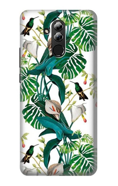 S3697 Leaf Life Birds Case Cover Custodia per Huawei Mate 20 lite