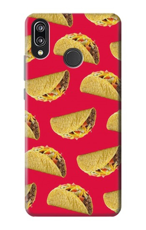 S3755 Mexican Taco Tacos Case Cover Custodia per Huawei P20 Lite