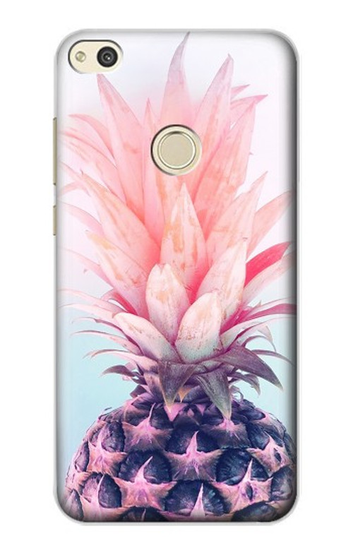 S3711 Pink Pineapple Case Cover Custodia per Huawei P8 Lite (2017)