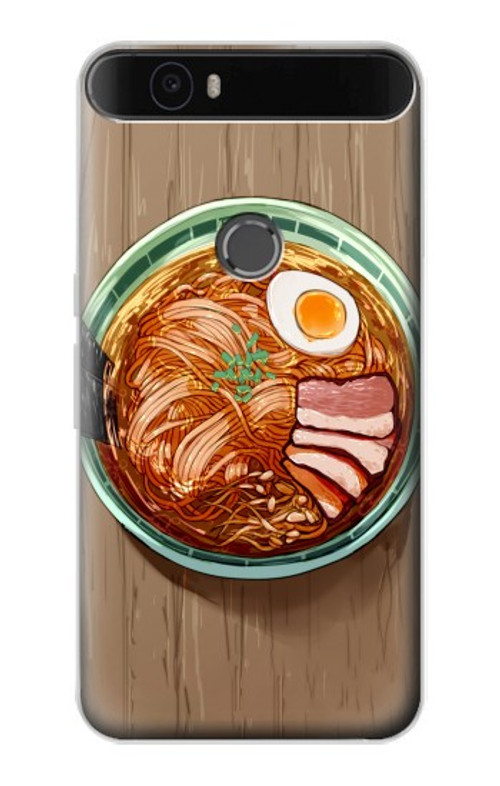S3756 Ramen Noodles Case Cover Custodia per Huawei Nexus 6P