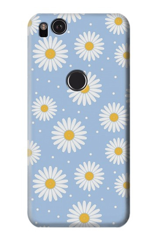 S3681 Daisy Flowers Pattern Case Cover Custodia per Google Pixel 2