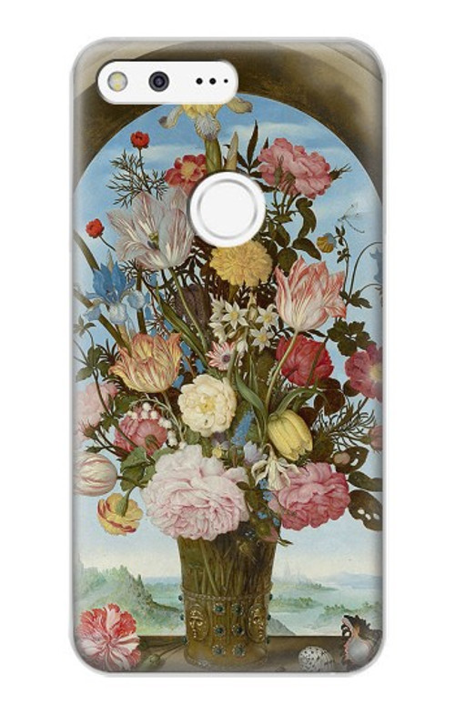 S3749 Vase of Flowers Case Cover Custodia per Google Pixel XL