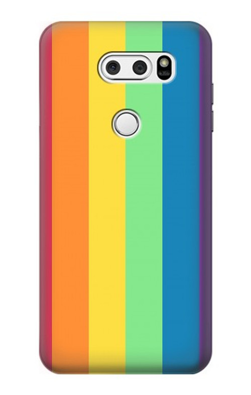 S3699 LGBT Pride Case Cover Custodia per LG V30, LG V30 Plus, LG V30S ThinQ, LG V35, LG V35 ThinQ